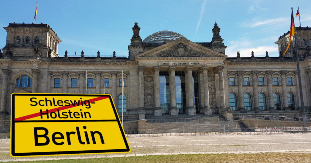 Bildungsfahrt nach Berlin - Fotos des Reichstagsgebäudes